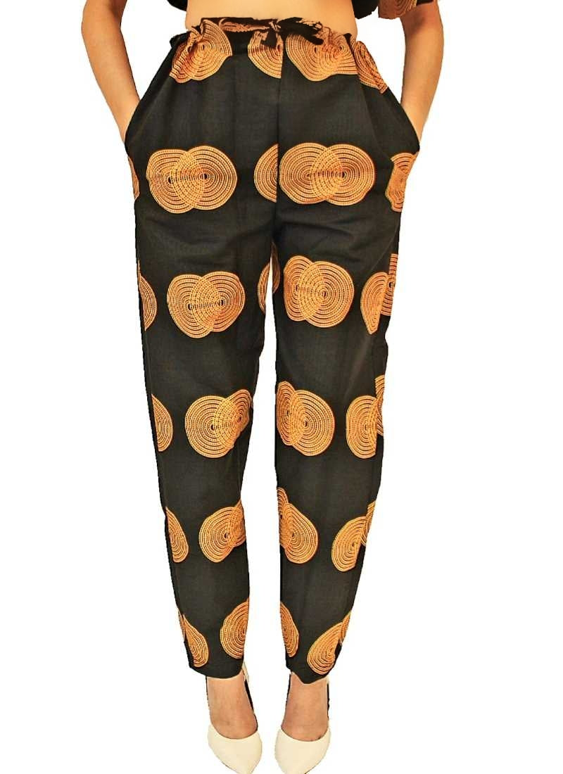 Sundraya African print trousers