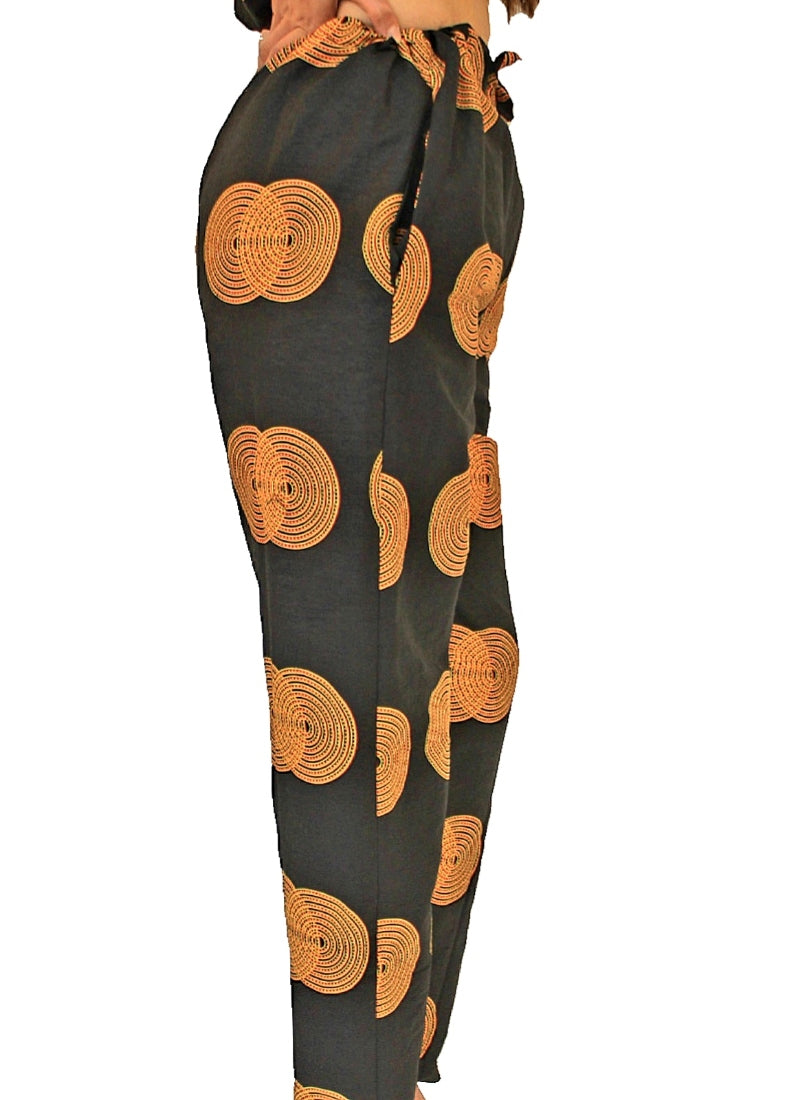 Sundraya African print trousers