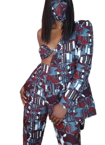 Zeena Printed Trousers