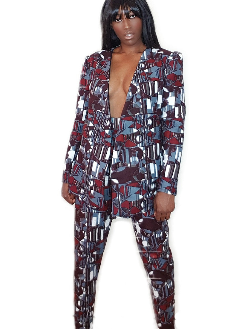 Zeena Printed Trousers