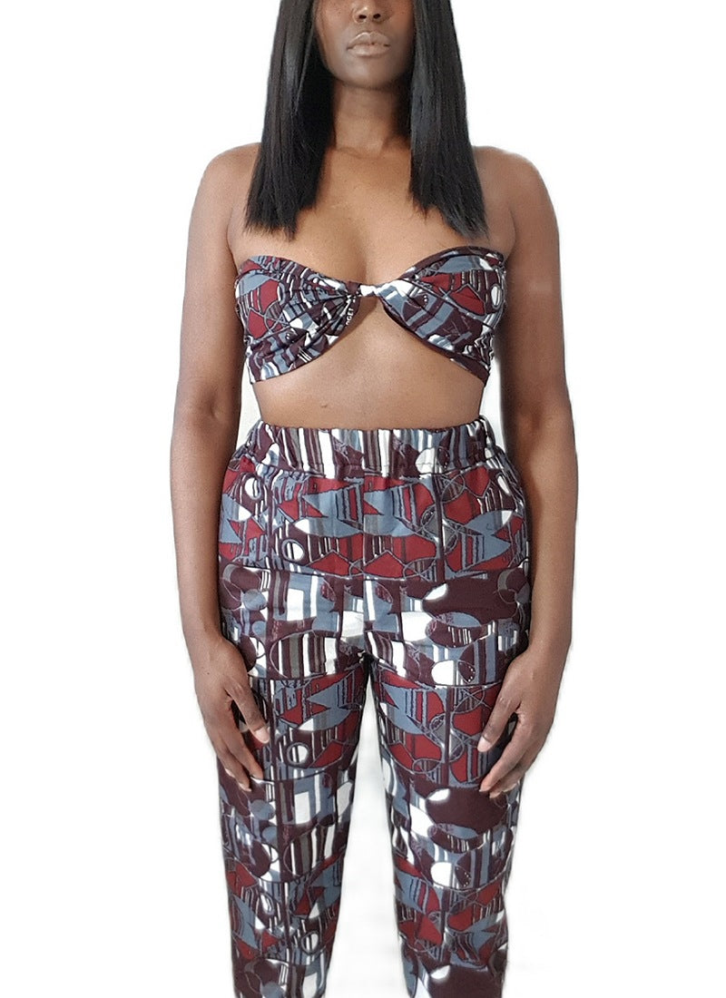 Zeena Printed Trousers