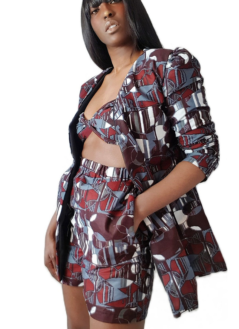 Zeena Printed Shorts