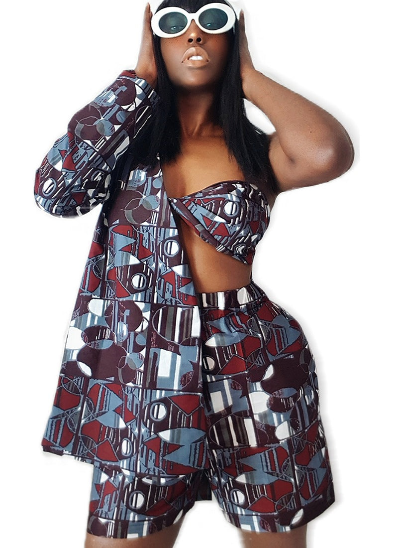 Zeena Printed Shorts
