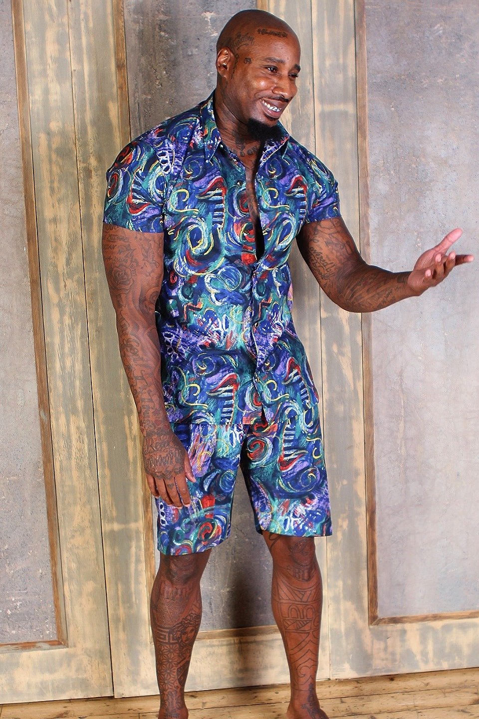 Iniko Mens Short Sleeve Shirt *LIMITED EDITION*