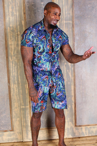 Iniko Mens Short Sleeve Shirt *LIMITED EDITION*