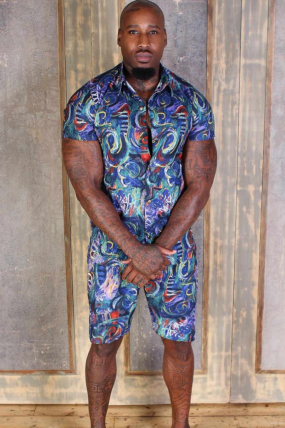 Iniko Mens Short Sleeve Shirt *LIMITED EDITION*